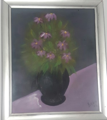 Flowers in a vase 2 by Markovic Branka