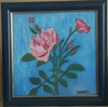 Rose with buds by Markovic Branka