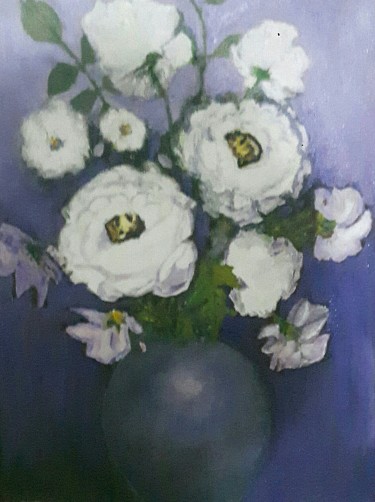 Roses in a vase 2 by Markovic Branka
