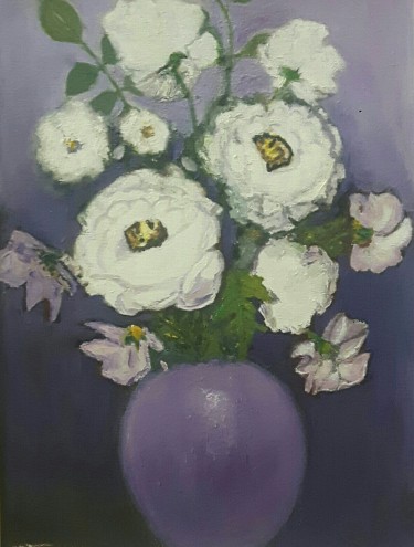 Roses in a vase 2 by Markovic Branka