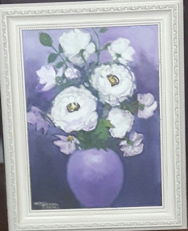 Roses in a vase 2 by Markovic Branka
