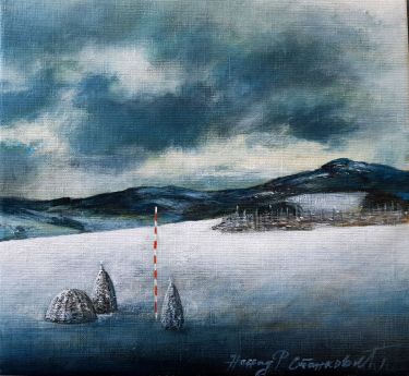 Snowy slopes of GoÄa,  by Stankovic Nenad