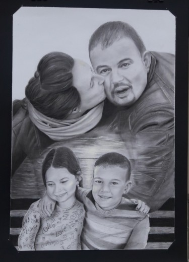 portrait to order by Vujinovic Vesna