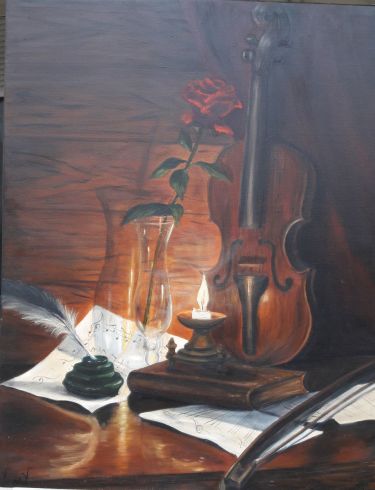 Violina i ruza by Vujinovic Vesna