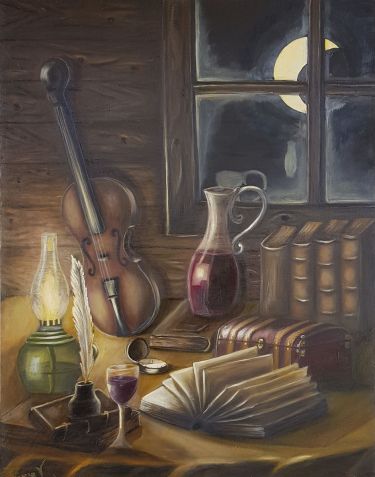 Mrtva priroda 5 by Vujinovic Vesna