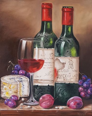 Mrtva priroda 6, slika po narudžbini by Vujinovic Vesna
