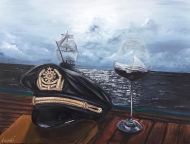 A ship in a glass by Vujinovic Vesna