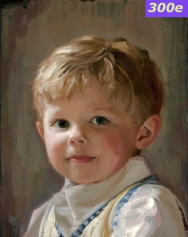 Portret deteta Ulje na platnu