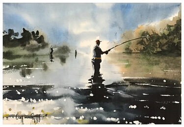 Fly fishing