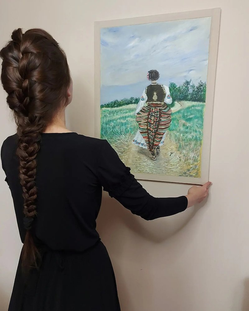 Crnokosa, Painting Jelena Tankosic