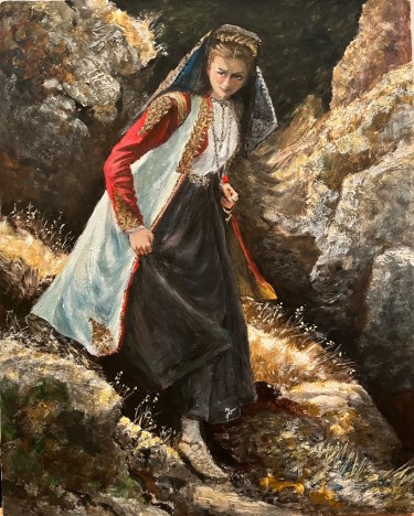Woman from Montenegro by Jelena Tankosic