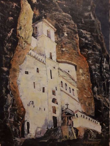 Ostrog monastery,  by Filipovic Nenad