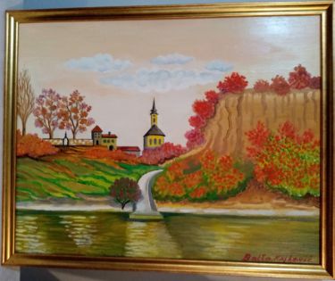 Crveni pejsaž, Ciklus` Pejsaži by Rajčević Balša