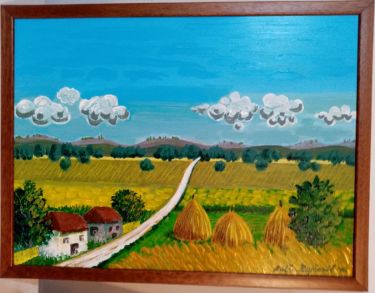 Beli put, Ciklus` Pejsaži by Rajčević Balša