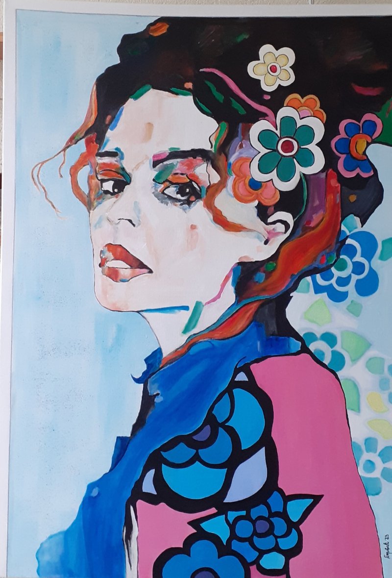 Hair, Painting Perovic Vesna