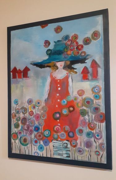 Red and blue,  by Perovic Vesna