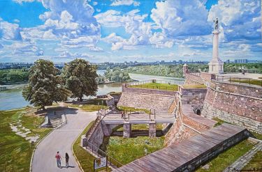 View over Kalemegdan