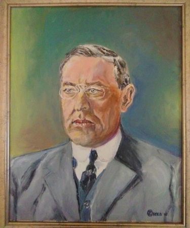 Portrait of Woodrow Wilson