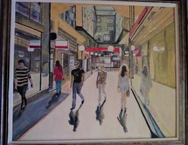 Knez Mihailo street by Ostojic Zivka