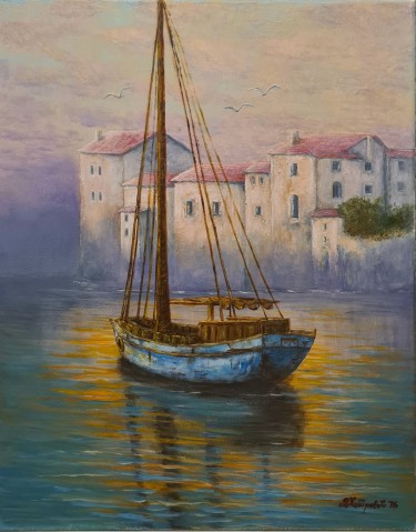 old boat by Petrovic Vesna