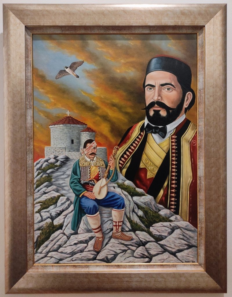 Njegos, Painting Barbek Bojan