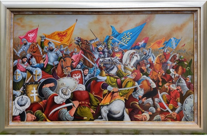 Battle of Kosovo, Painting Barbek Bojan