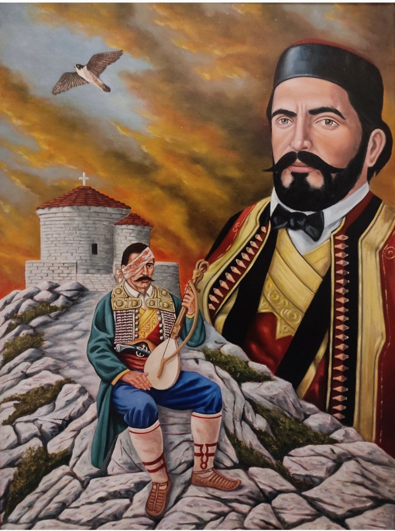 Njegos, Painting Barbek Bojan