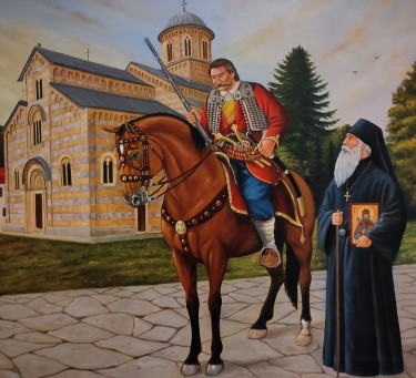 Monastery Decan guardian by Barbek Bojan