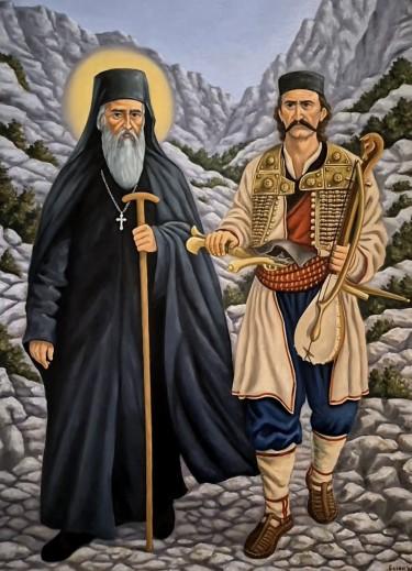 Saints Vasil and Bajo Pivljanin by Barbek Bojan