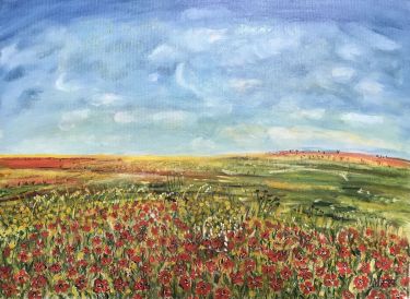Meadow by Kalendarova Barbulov Mitana
