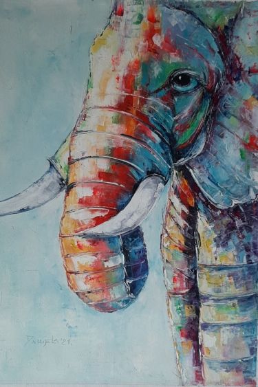 Colorful Elephant 1