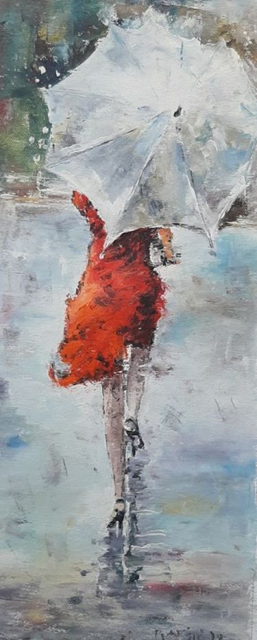 A Girl With Umbrella