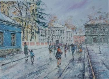 Čačak, Gimnazija by Artium paintings
