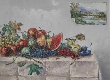 Still life with fruit by Artium paintings