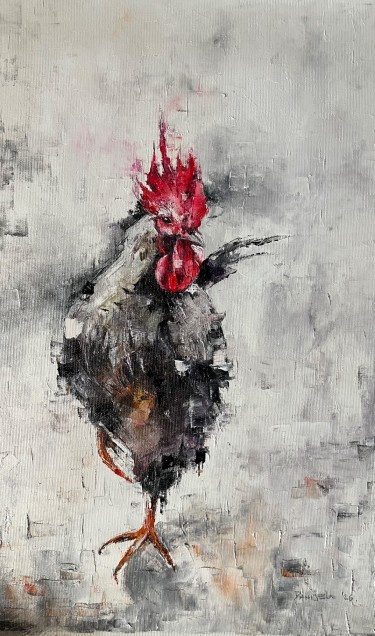 Rooster by Artium paintings