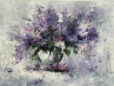 Lilacs in a vase