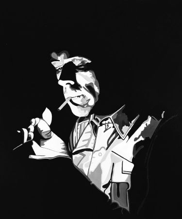 Muskarac sa cigaretom by Kushinski Marin