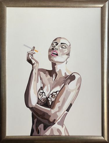 Dama sa cigaretom by Kushinski Marin