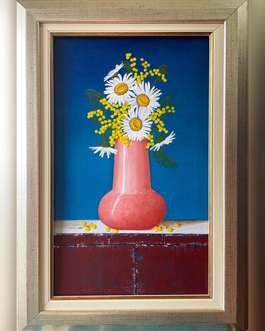 Vase with flowers by Kushinski Marin