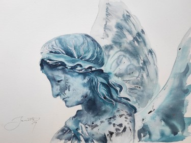 Angel Statue by Godnič Bakoš Žanet