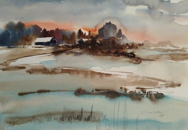 Cooling Twilight by Godnič Bakoš Žanet