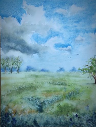 Under Clouds,  by Godnič Bakoš Žanet