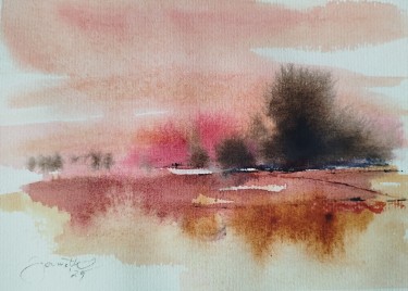 Pink mist patches glow by Godnič Bakoš Žanet