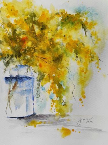 Mimosa,  by Godnič Bakoš Žanet