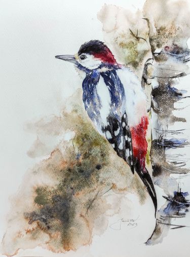 The Drummer (Woodpecker),  by Godnič Bakoš Žanet