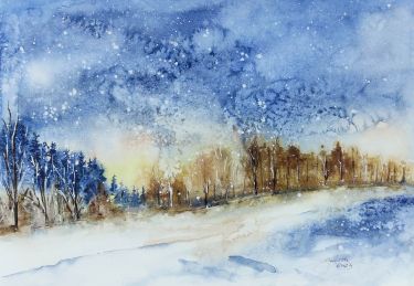 Winter Landscape VI,  by Godnič Bakoš Žanet