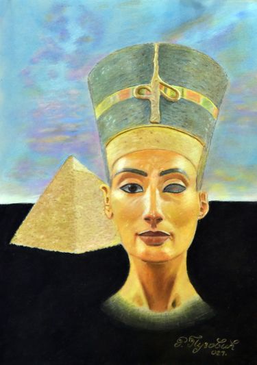 Nefertiti-egipatska kraljica,  by Puzovic Radojica