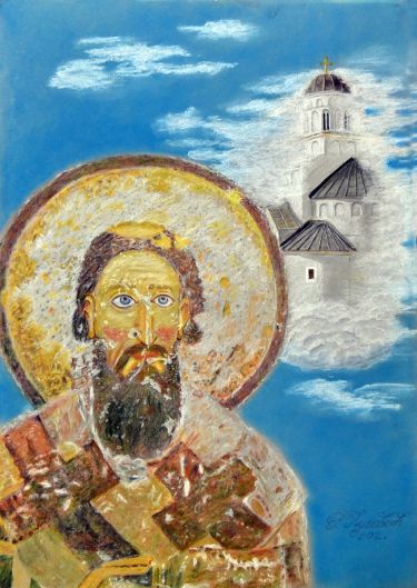 Nebeski put svetog Save,  by Puzovic Radojica