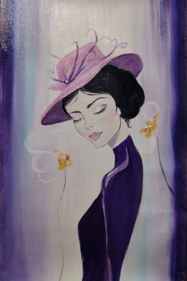 Lady in Purple by Art Tatjana