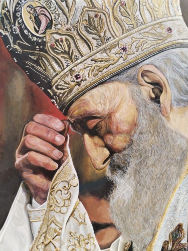 Patriarch Pavle by Zeba Sanja